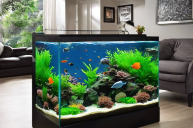 Enhance Your Living Space with a Stunning Aquarium and Stand